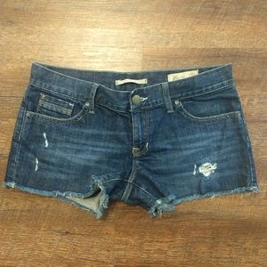 Gap cut off shorts